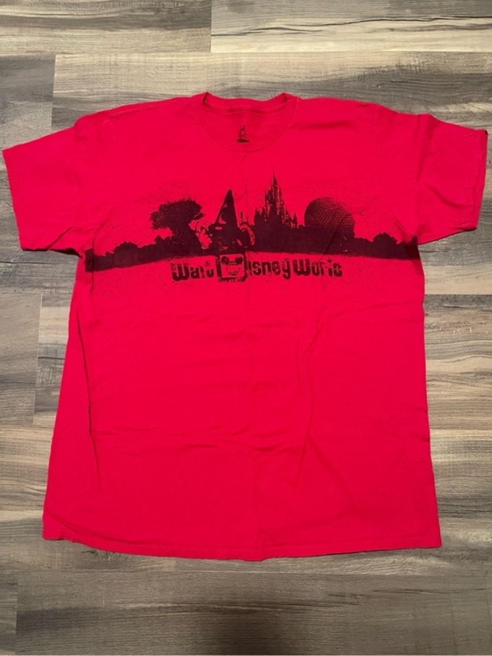 Disney Short Sleeve Tee with all Four Park Silhouettes!